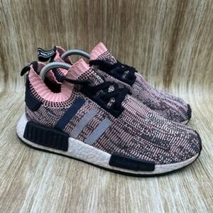 Adidas NMD R1 Primeknit 'Sun Glow' Women's‎ Size 9 Knit Sneakers Shoes BB2361